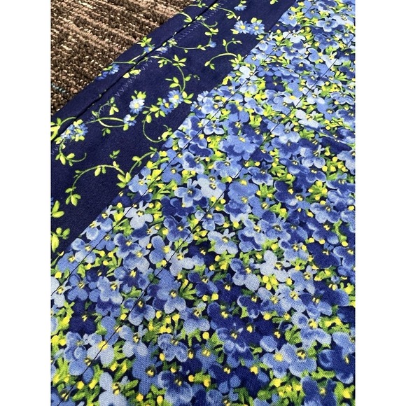 Patchwork Handmade Multicolor Fully Finished 51x48.5 NEW Never Used Rectangle - Picture 10 of 12